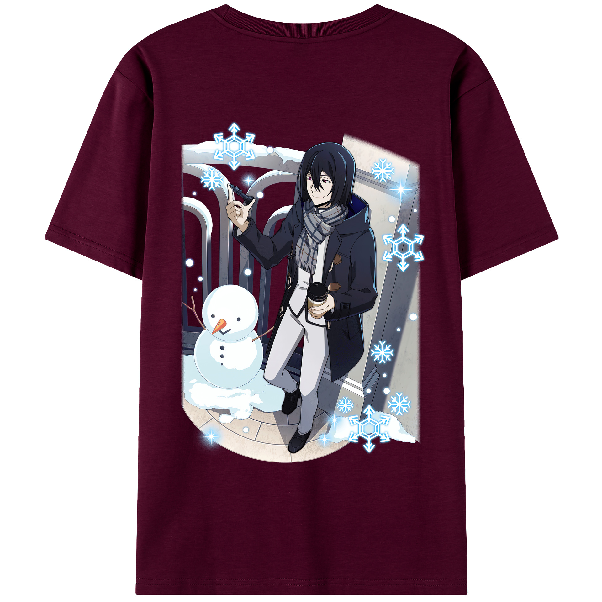 （画像用） 文豪ストレイドッグス Bungo Stray Dogs レディース半袖Tシャツ(バックプリント)